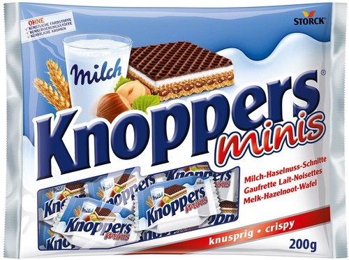 Knoppers minis milch - -,