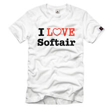 I Love Softair Geländespiel Softairwaffen Hobby Spaß Freizeit - T Shirt #784
