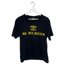 Jack Daniels Tennessee Honey Mr. Bee-Buzzer Herren T-Shirt Gr. L schwarz Whiskey