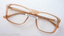 Vintage-Brillen hellbraun Nerd
