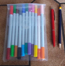 Filzstifte + Kugelschreiber + Bleistift