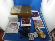 SIEMENS Handy SL75 SL 75 GOLD Escada Made in Germany Limited Edition OhneSimlock