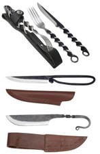 Mittelalter Besteck Wikingermesser Landsknechtmesser Lederscheide Auswahl