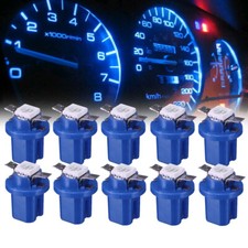 10x T5 B8.5D 5050 SMD Blue Car