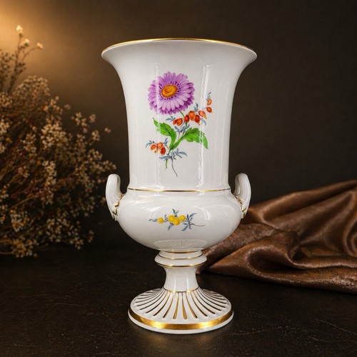 Meissen porzellan henkelvase - porzellan,