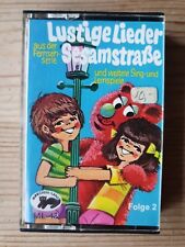 Lustige Lieder aus der Fernsehserie Sesamstraße....MC