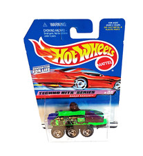 ✅  Hot Wheels RADAR RANGER in OVP * 1998 Techno Bits Series * six wheeler * MOC