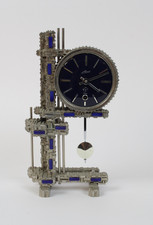 Brutalistische Tischuhr Schmid