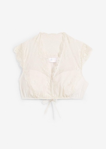 Dirndl crop bluse aus - crop-bluse,