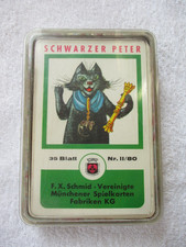 Schwarzer Peter, F.X. Schmid, 35 Karten, Nr.II/80, wohl von 1960, sehr gut