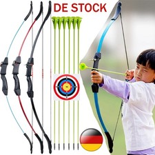 10lbs Recurvebogen und Saugnapf Pfeile Bogenschießen Kinder Anfänger Bogen Set