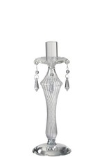 J-Line Kerzenhalter aus Glas