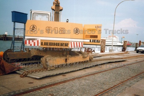 Lkw foto liebherr 912 bagger - foto,