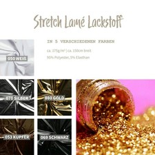 Stretch Lamé Meterware -