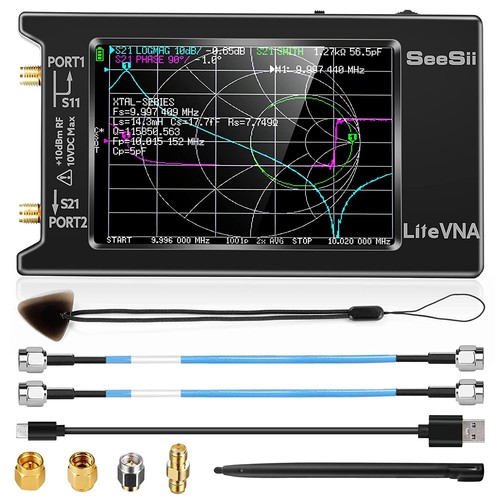 50khz 3ghz 4zoll nanovna - 50khz-6,3ghz,