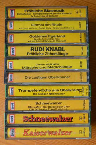 Musikkassetten europa - 10,
