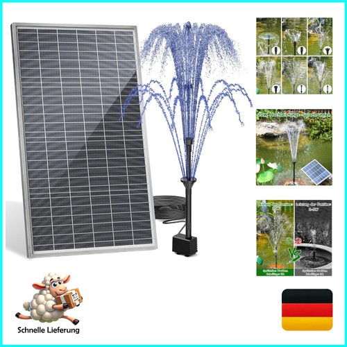 Solarbetriebenes wasserspiel - solarbetriebenes,