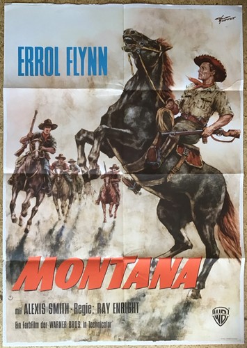 Filmplakat montana errol flynn - montana,