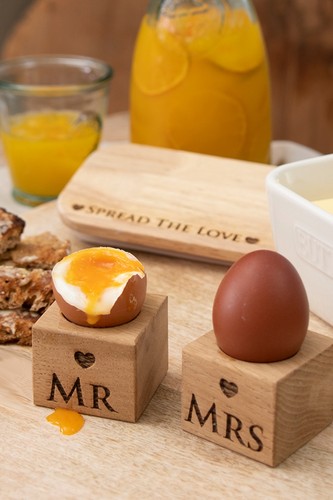 Eierbecher set mrs eiche - eierbecher-set, mr