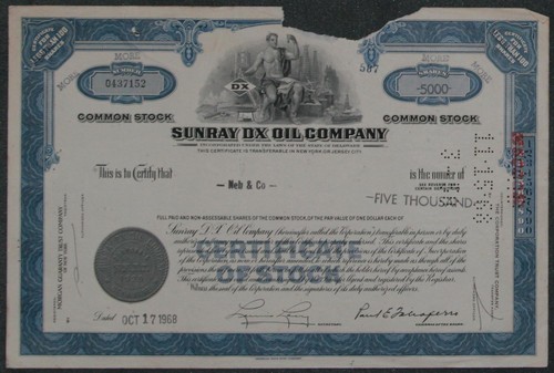 Sunray oil company - sunray,