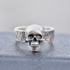 Sterling Silber 925 Totenkopf