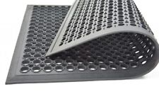 Gummimatte Schmutzfangmatte Ringgummimatte Ringmatte Wabenmatten 8mm mit Rand