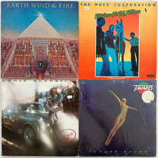 1970's R&B  4 vinyl LP lot -