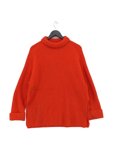 Cos damen pullover orange - pullover, m
