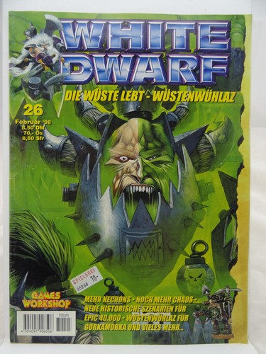 White dwarf magazin - white,