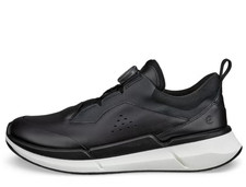 ECCO Damen Leder Sneaker Biom 2.2 BOA Easy Closure Schwarz UVP 190£. Probe