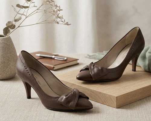 Jil rocco leder pumps - rocco, braun