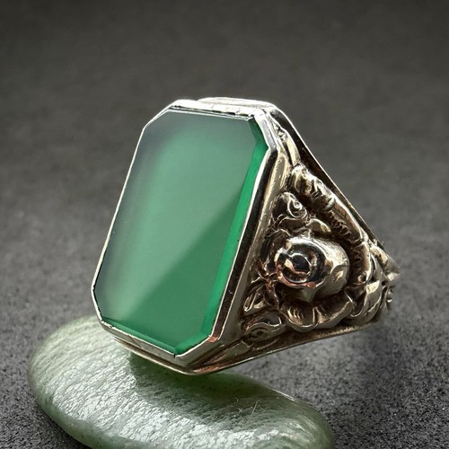 Jugendstil ring 835 silber - 835,