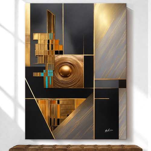 Wandbild xxl abstrakt - wandbild,