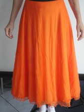 Damen Tüllrock, orange, Gr. M, handmade
