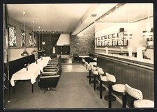 Groß Stieten, Gasthaus Mecklenburger Mühle, Bar, Ansichtskarte 