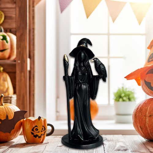 Halloween hexe statue - halloween, skulptur