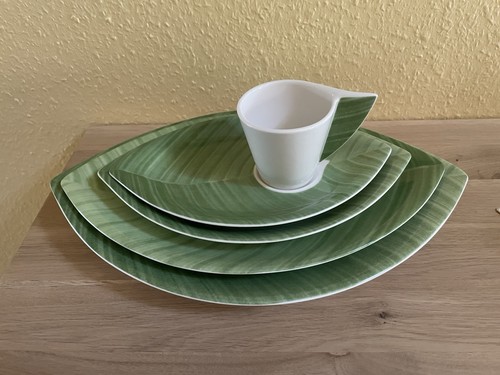 Villeroy gedeck palm - palm, leaf