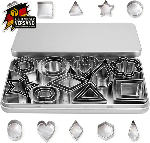 Edelstahl keksausstecher set - keksausstecher,