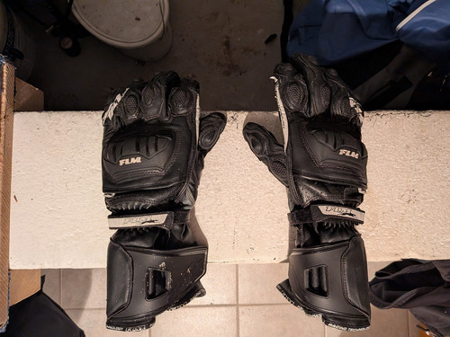 Lederhandschuhe motorrad lang - motorrad,