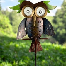 Gartendeko Eule Gartenstecker