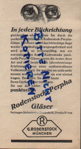 München werbung 1924 g - werbung,