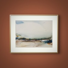 Original Aquarell Bild
