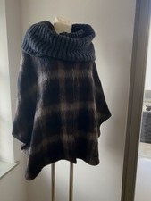 Fabiana Filippi Mantel Gr. L Braun Schurwolle Kaschmir Neu