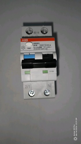 Abb schalter 2 polig - fi,