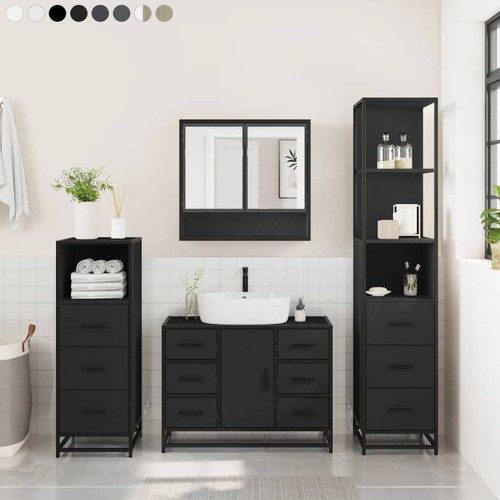 Tlg badezimmerschrank set - badezimmerschrank,