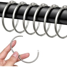 40 Stück Gardinenringe, 50mm