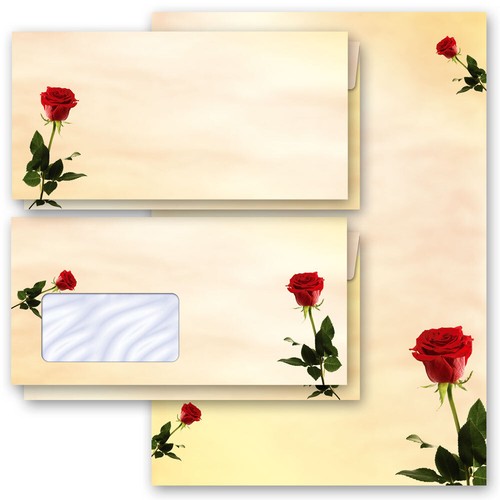 Motiv briefpapier sets baccara - motiv-briefpapier-sets,