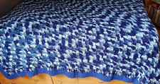 Häkeldecke Patchworkdecke Tagesdecke Handarbeit ca. 200 x 200 cm