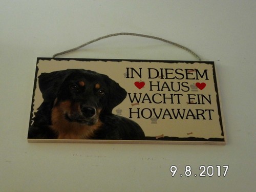 Türschild hovawart - türschild,