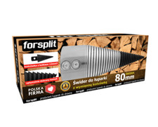 Qualitätsstahlschraube Holztraktor Holzspalter Schneckenkegel 80mm austauschbare Spitze